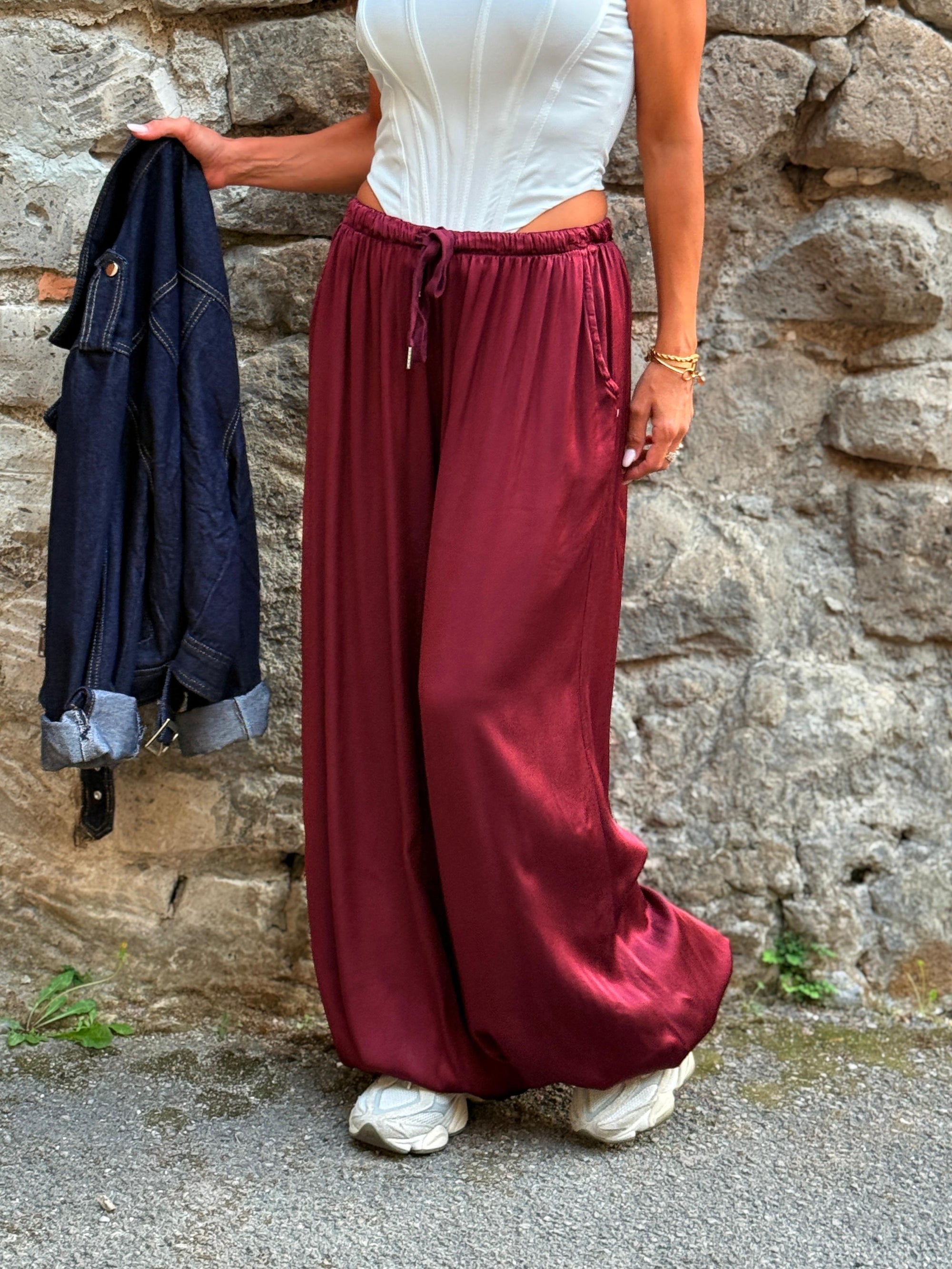 Pantalone Satin 25672