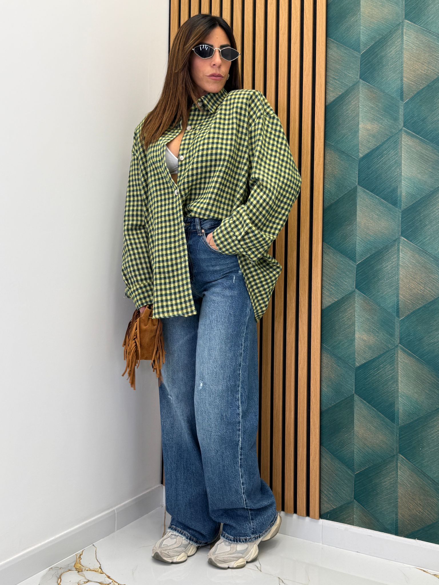 Camicia Quadretti JW2636